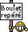 boulet reperé